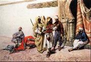 Arab or Arabic people and life. Orientalism oil paintings  307, unknow artist